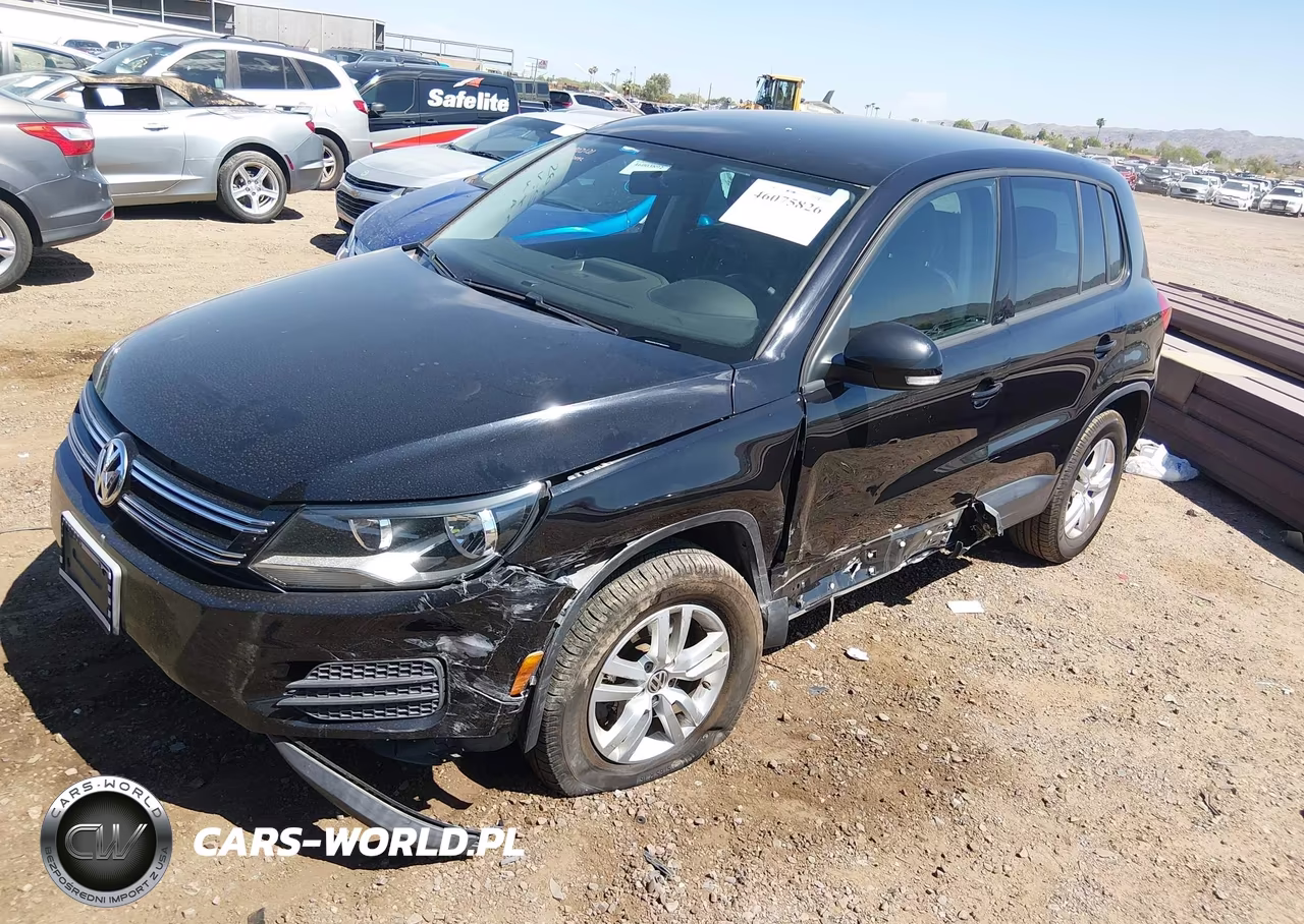 2012 Volkswagen Tiguan Le VIN:WVGAV7AX3CW555631 - 2
