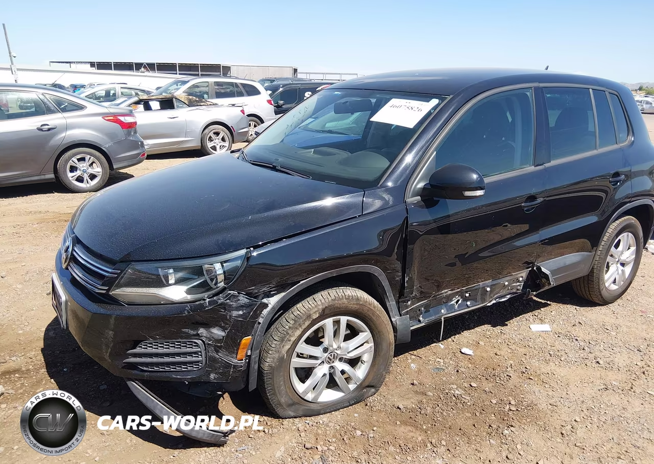 2012 Volkswagen Tiguan Le VIN:WVGAV7AX3CW555631 - 6