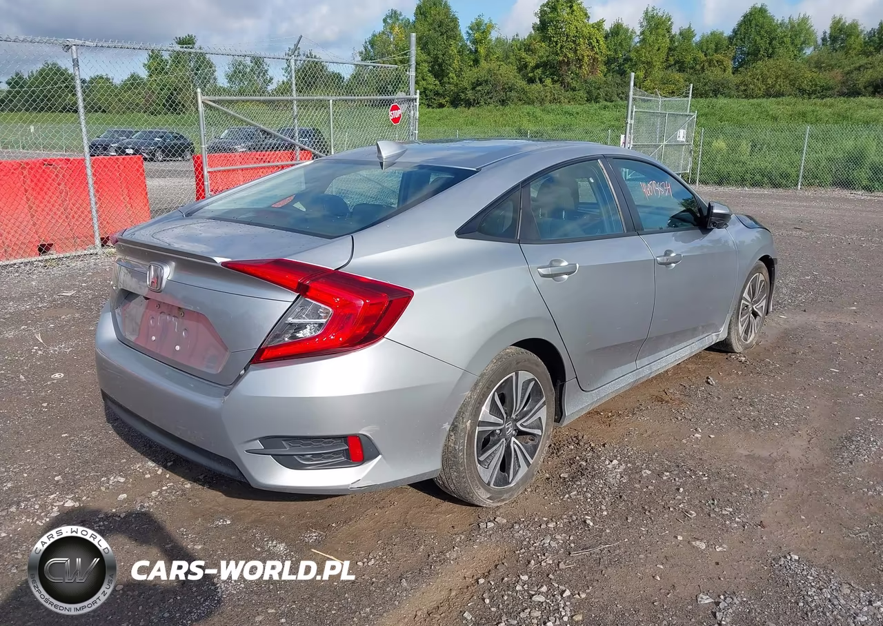 2016 Honda Civic Ex-T VIN:19XFC1F32GE214501 - 4