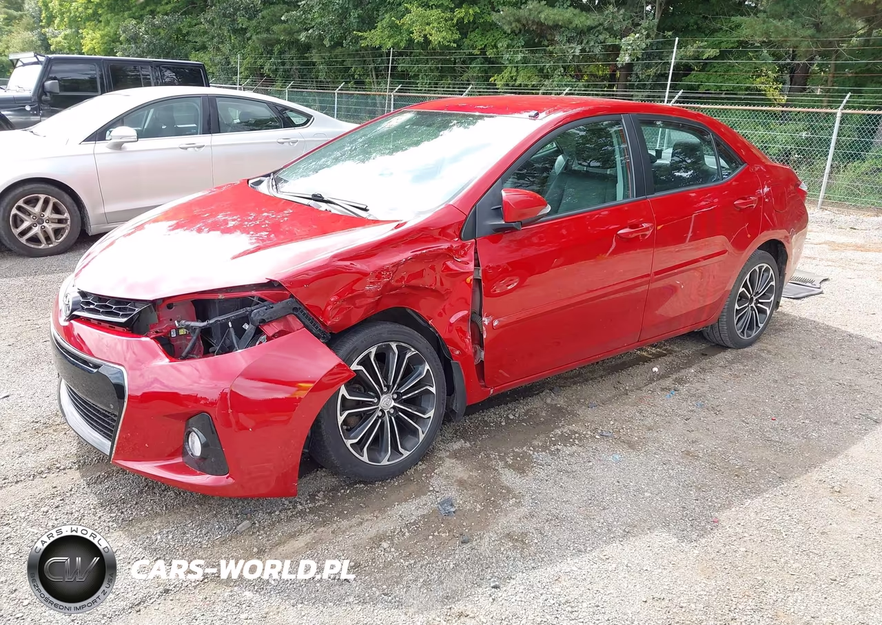 2014 Toyota Corolla S Plus VIN:2T1BURHE6EC166201 - 2
