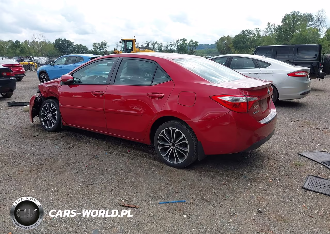 2014 Toyota Corolla S Plus VIN:2T1BURHE6EC166201 - 3