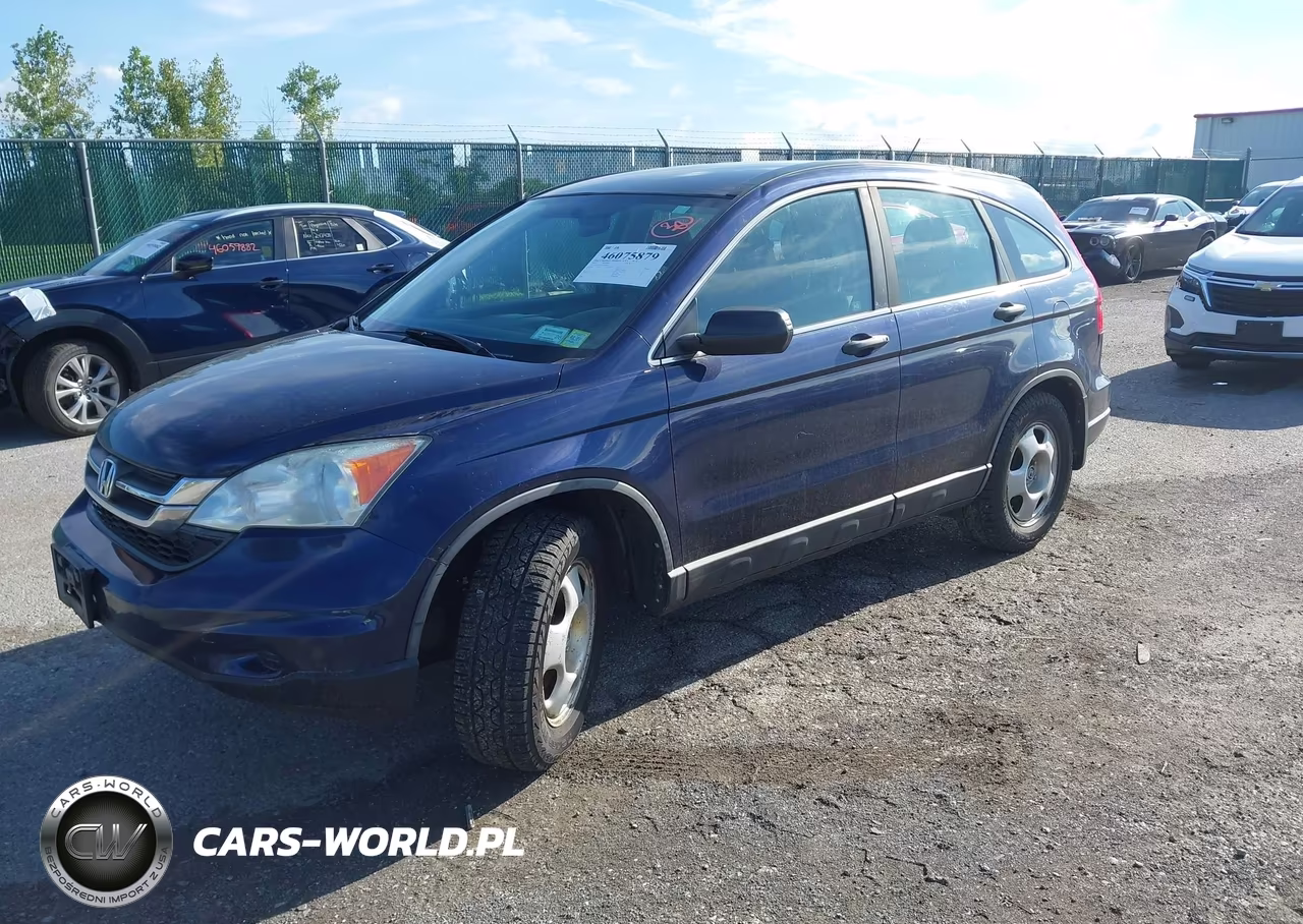 2010 Honda Cr-V Lx VIN:5J6RE4H35AL008927 - 2