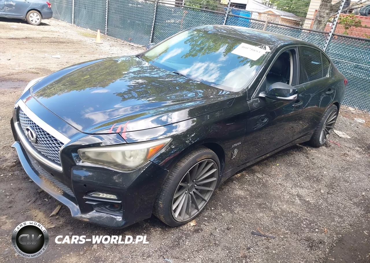 2014 Infiniti Q50 Hybrid Sport VIN:JN1AV7AR8EM700332 - 2