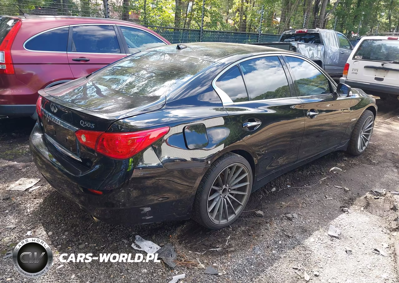 2014 Infiniti Q50 Hybrid Sport VIN:JN1AV7AR8EM700332 - 4