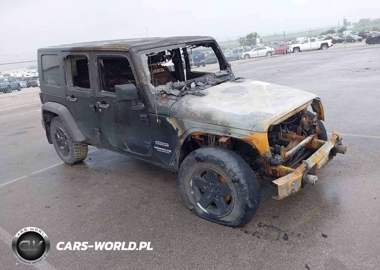 2010 Jeep Wrangler Unlimited Sport Rhd VIN:1J4BZ3H1XAL156988 - 1