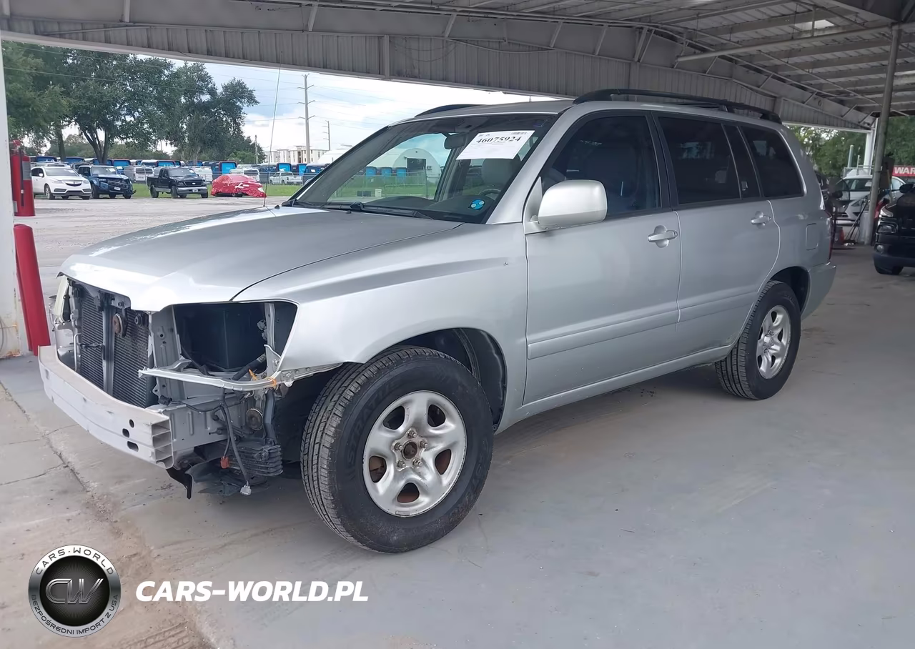 2002 Toyota Highlander V6 VIN:JTEGF21A420068574 - 2