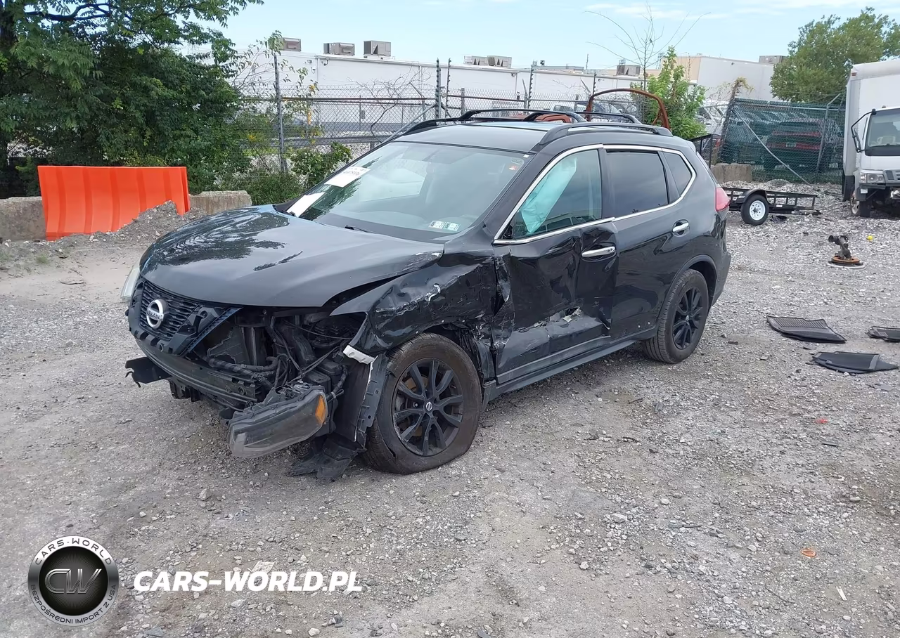 2017 Nissan Rogue Sv VIN:5N1AT2MV1HC817321 - 2