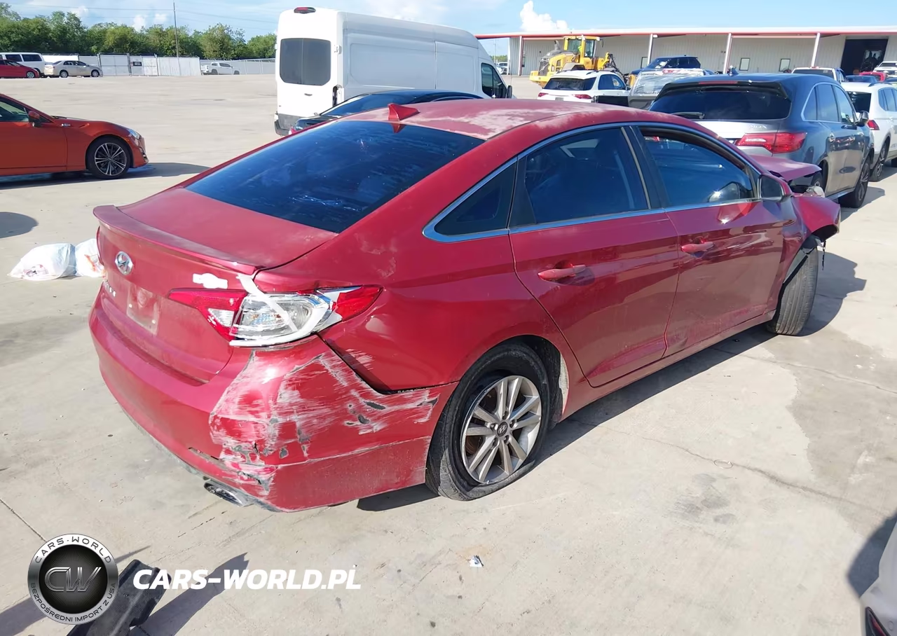 2017 Hyundai Sonata Se VIN:5NPE24AF5HH540999 - 4