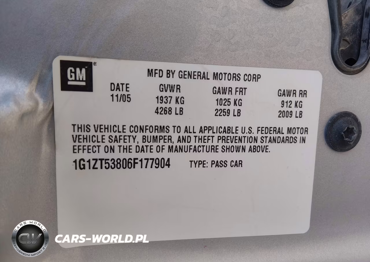 2006 Chevrolet Malibu Lt VIN:1G1ZT53806F177904 - 9