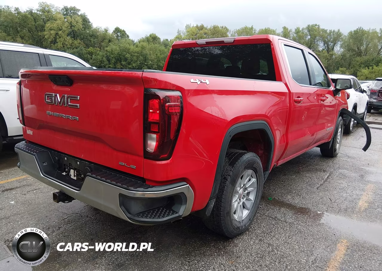 2024 GMC Sierra 1500 4Wd Short Box Sle VIN:3GTPUBEK6RG247959 - 4