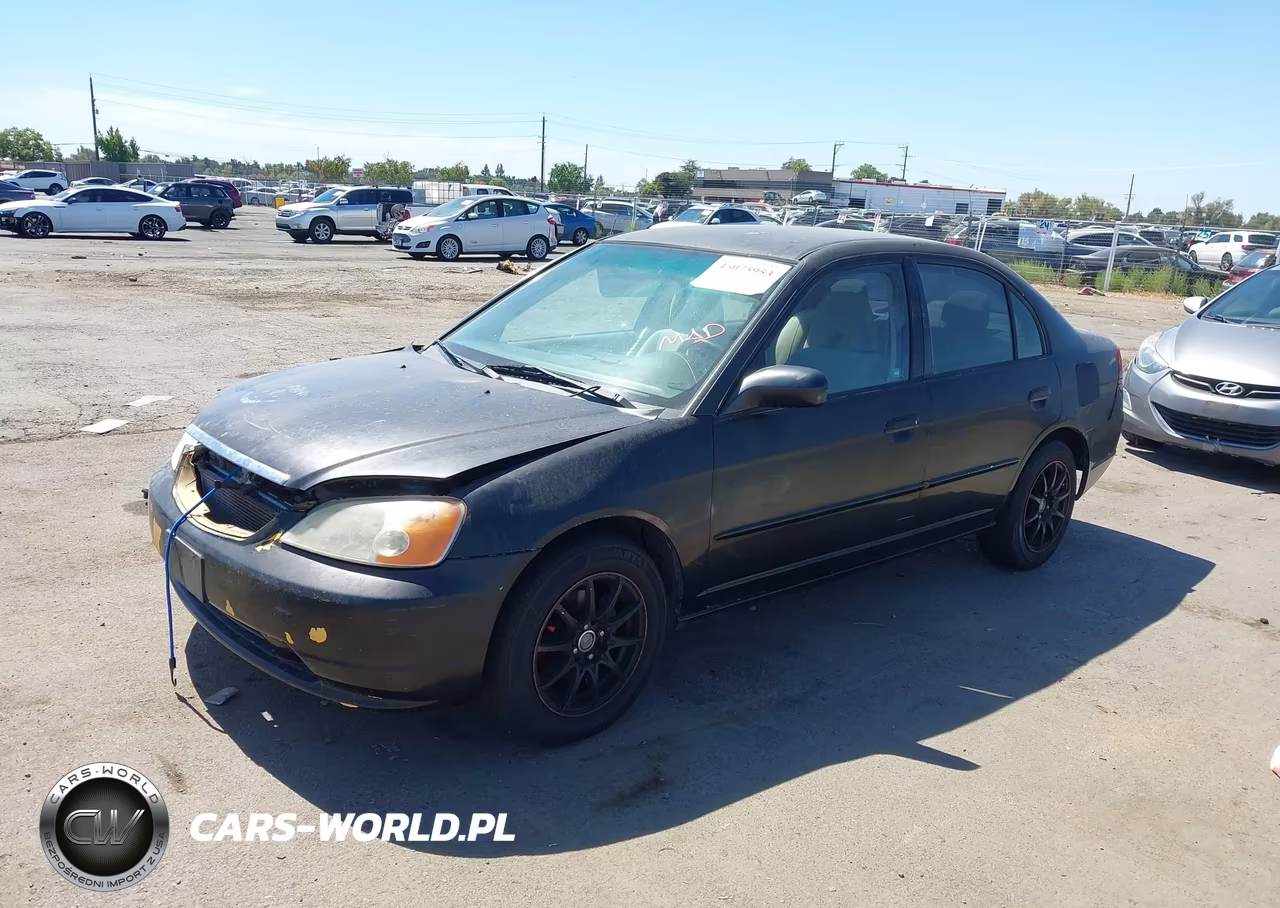 2003 Honda Civic Lx VIN:2HGES16503H558389 - 2