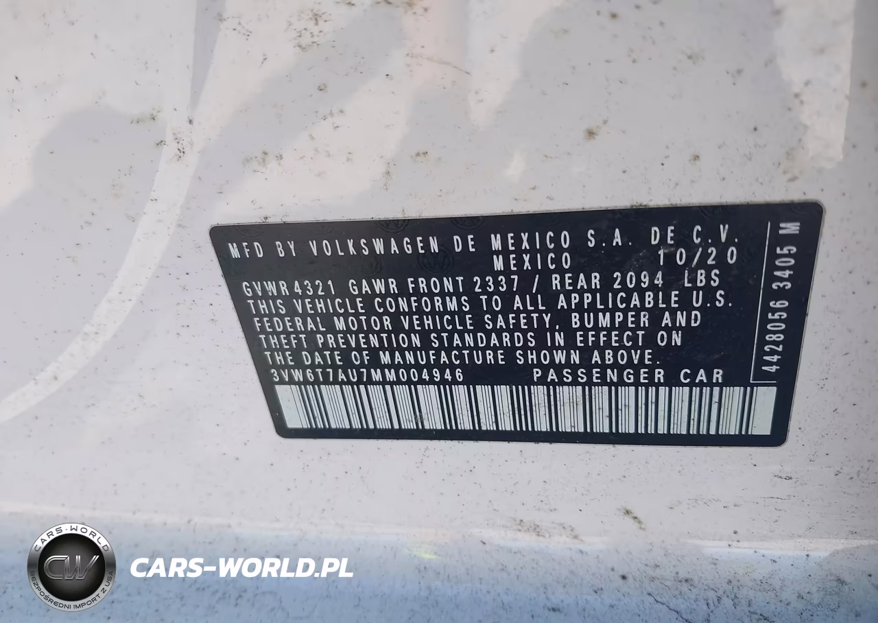 2021 Volkswagen Golf Gti 2.0T Autobahn-2.0T S-2.0T Se VIN:3VW6T7AU7MM004946 - 9