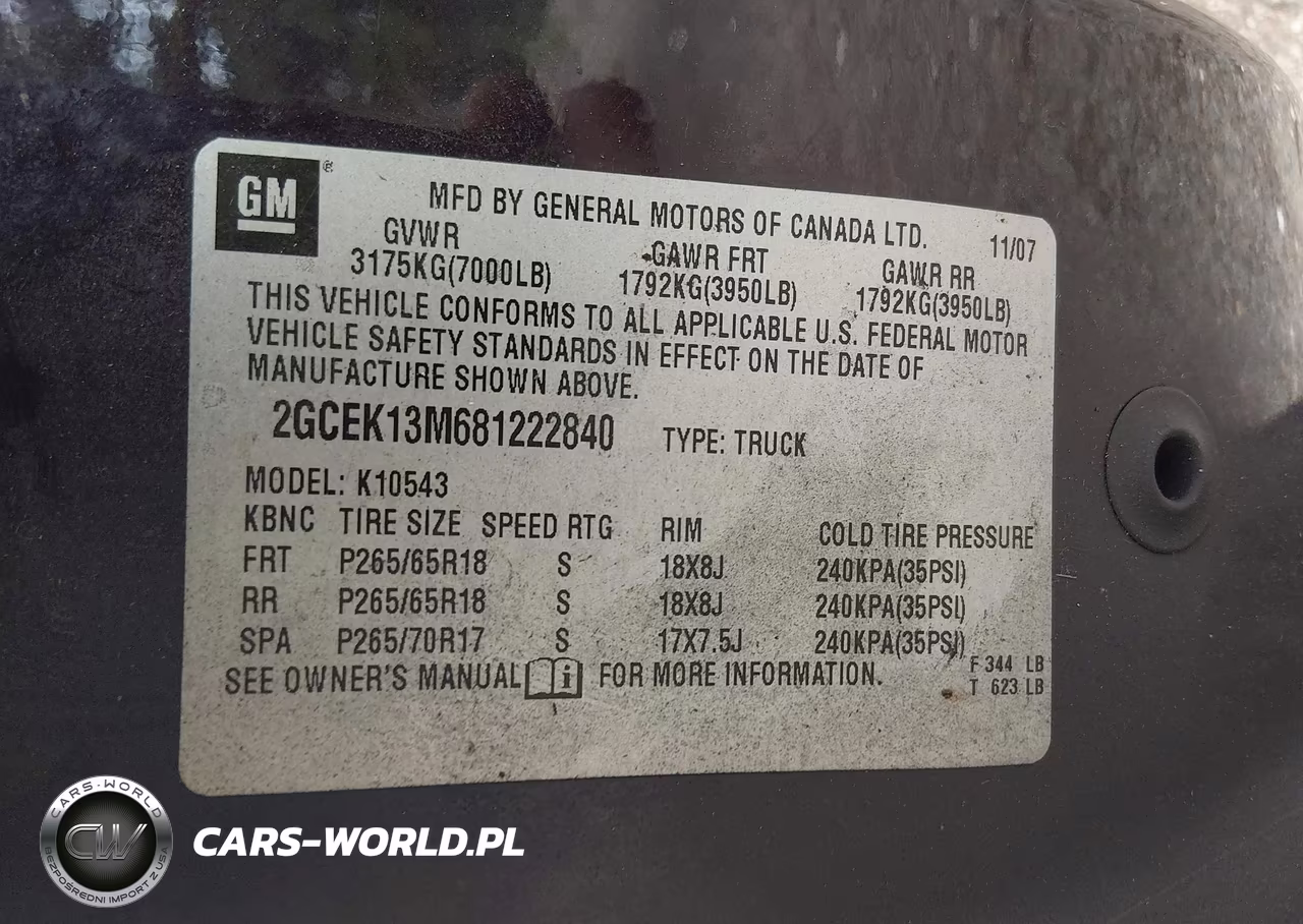 2008 Chevrolet Silverado 1500 Lt1 VIN:2GCEK13M681222840 - 9