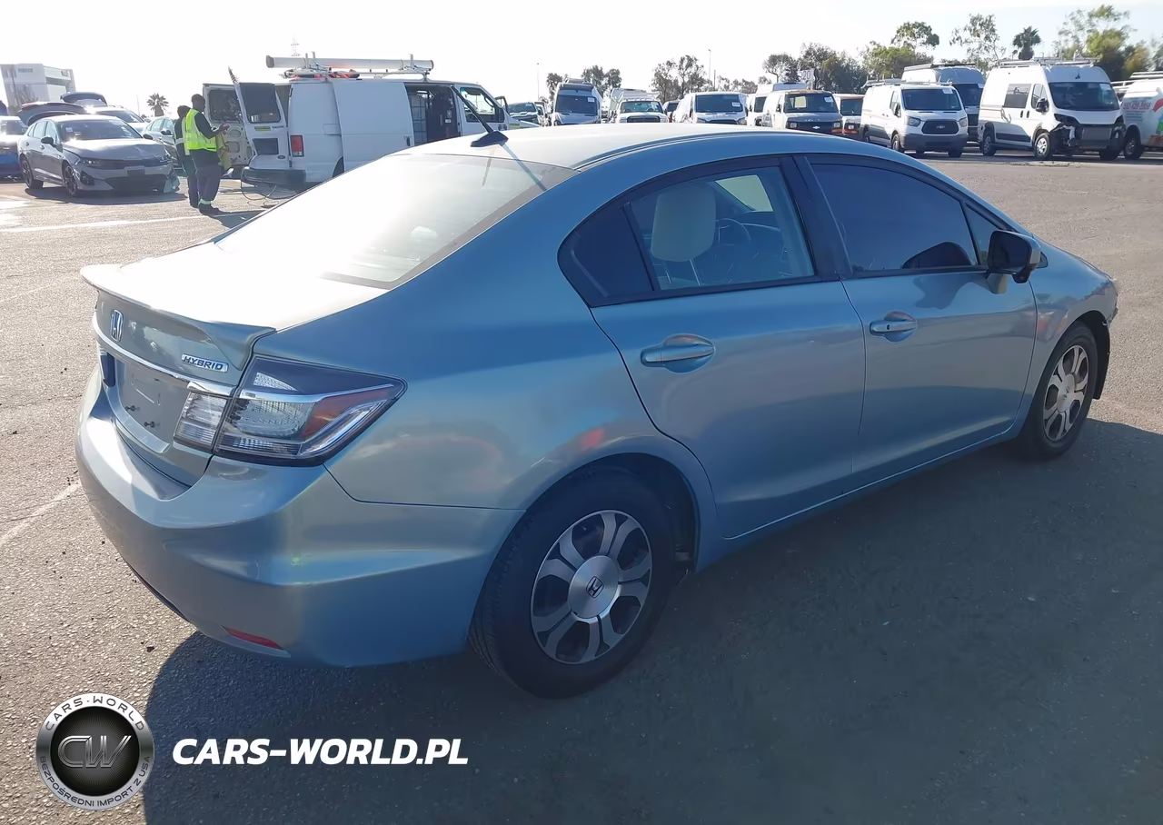 2014 Honda Civic Hybrid VIN:19XFB4F24EE200673 - 4