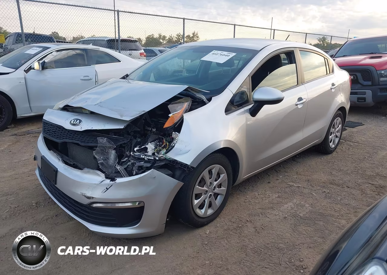 2016 Kia Rio Lx VIN:KNADM4A38G6639429 - 2