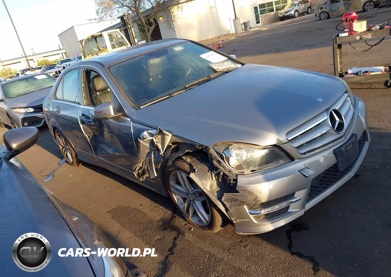 2012 Mercedes-Benz C 250 Sport VIN:WDDGF4HBXCA608235 - 1