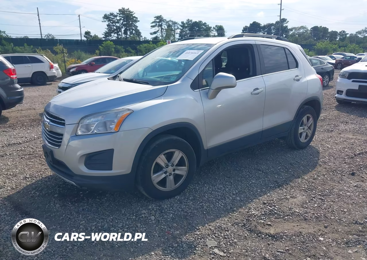2016 Chevrolet Trax Lt VIN:KL7CJPSB3GB660255 - 2