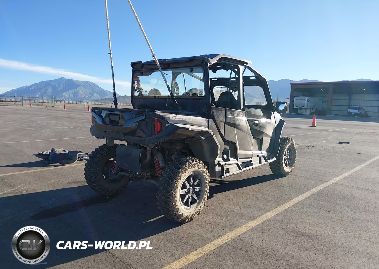 2021 Polaris General Xp 4 1000 Deluxe Ride Command VIN:3NSGMJ993MH211939 - 4