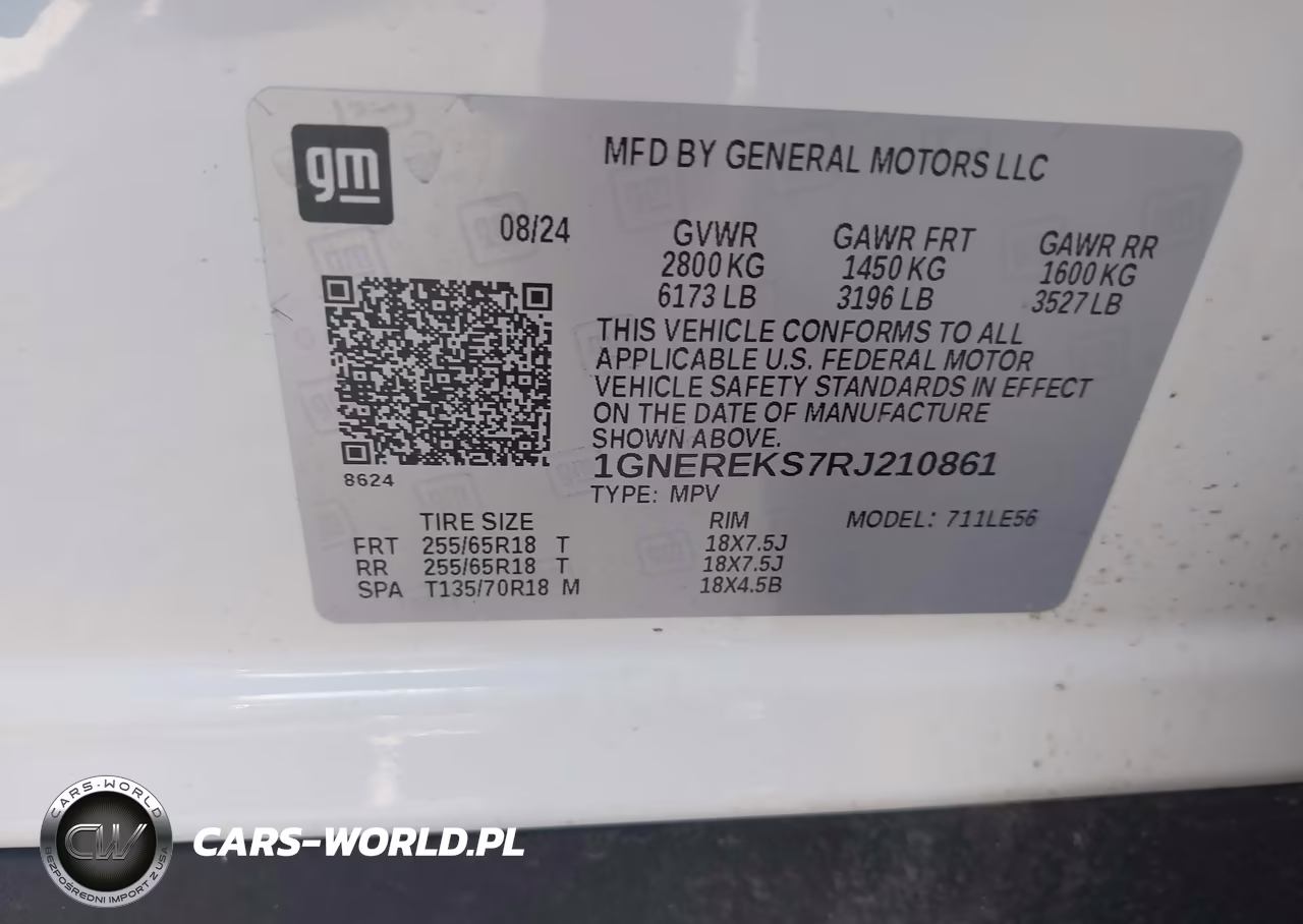 2024 Chevrolet Traverse Fwd Ls VIN:1GNEREKS7RJ210861 - 9