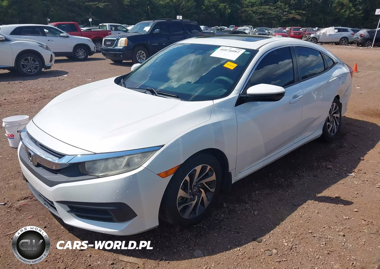 2017 Honda Civic Ex VIN:19XFC2F72HE007066 - 2