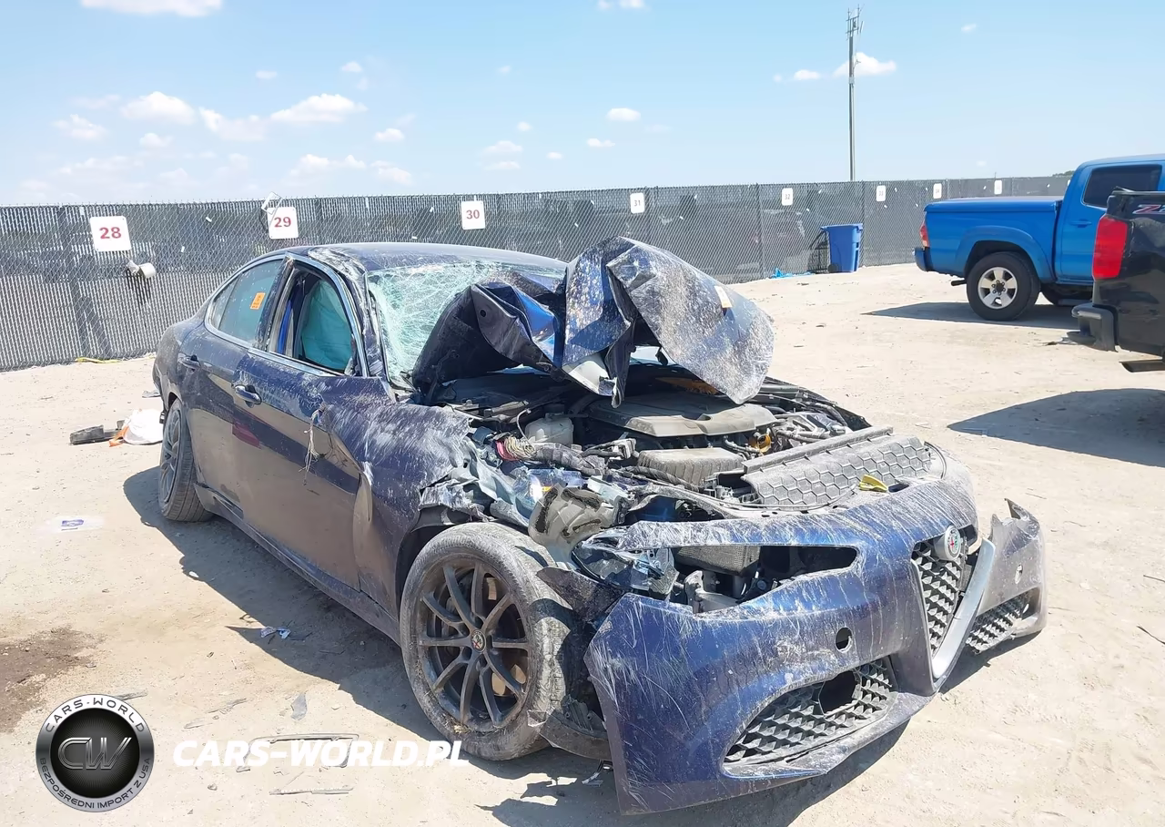 2019 Alfa Romeo Giulia Awd VIN:ZARFANAN9K7598880 - 1