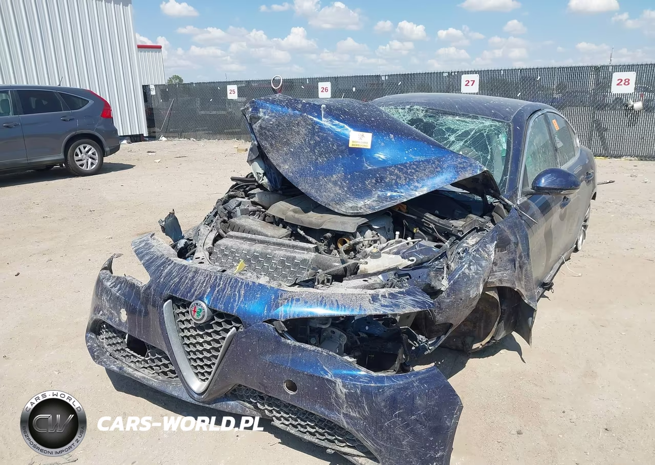 2019 Alfa Romeo Giulia Awd VIN:ZARFANAN9K7598880 - 2