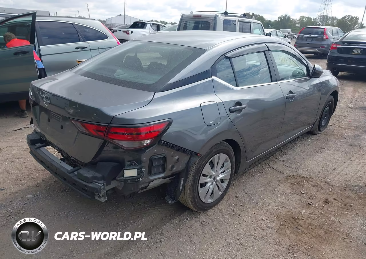 2025 Nissan Sentra S VIN:3N1AB8BVXSY267325 - 4
