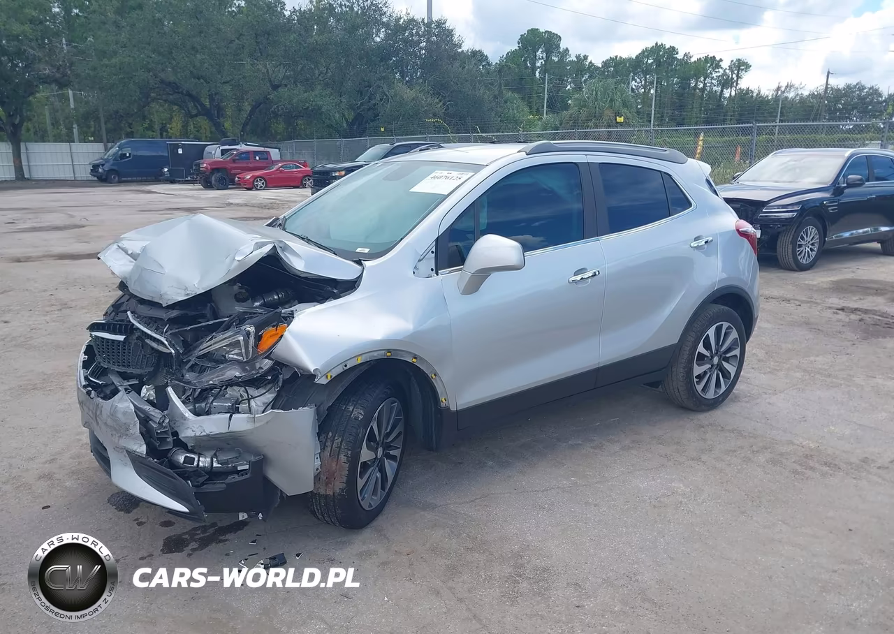 2022 Buick Encore Fwd Preferred VIN:KL4CJASM8NB523871 - 2