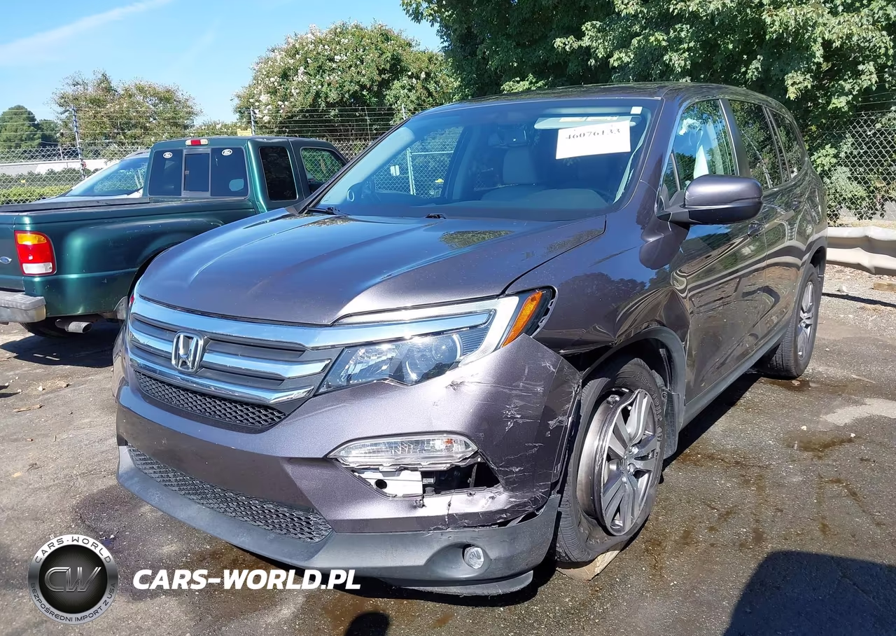 2017 Honda Pilot Ex-L VIN:5FNYF5H54HB037838 - 2