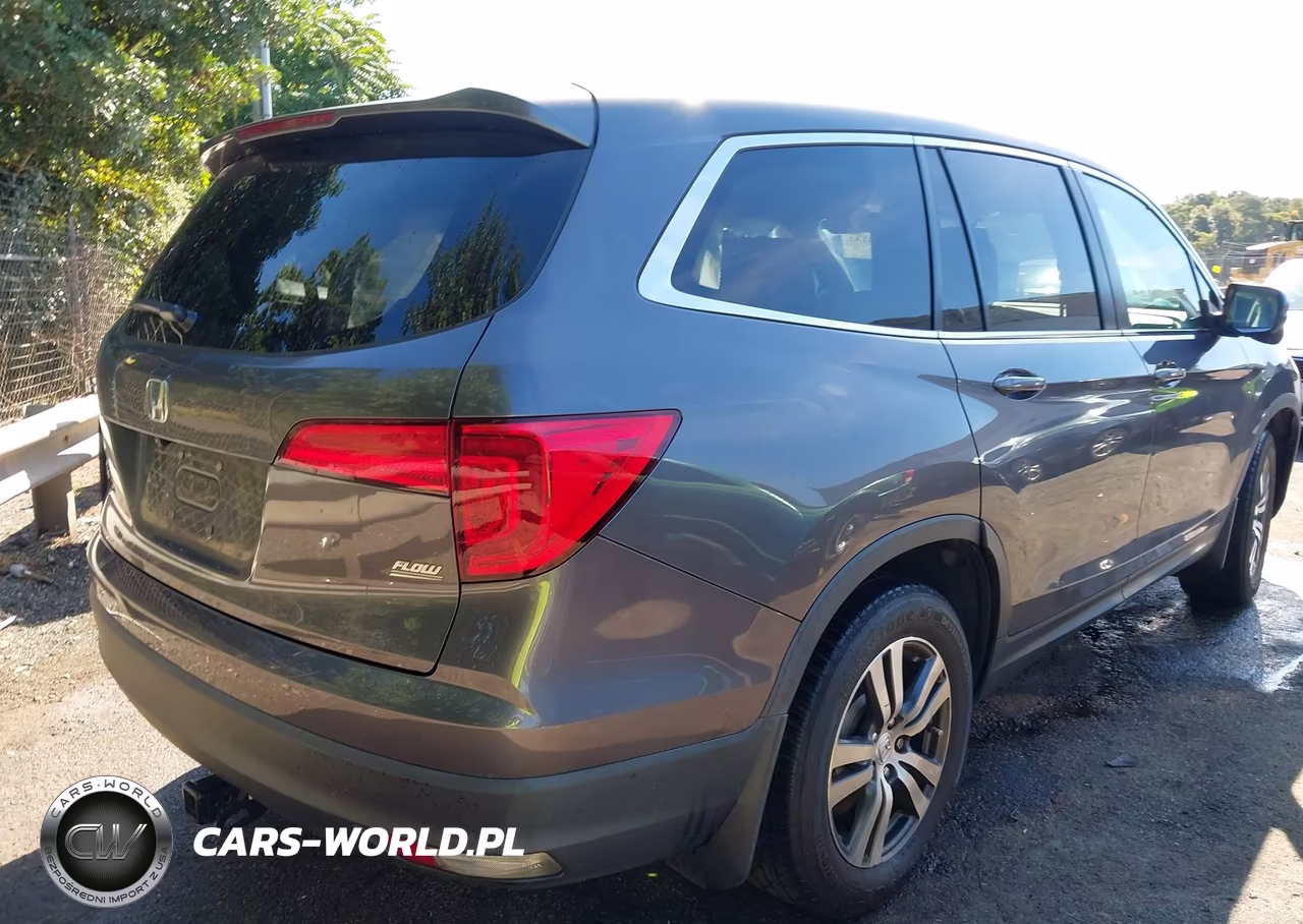 2017 Honda Pilot Ex-L VIN:5FNYF5H54HB037838 - 4