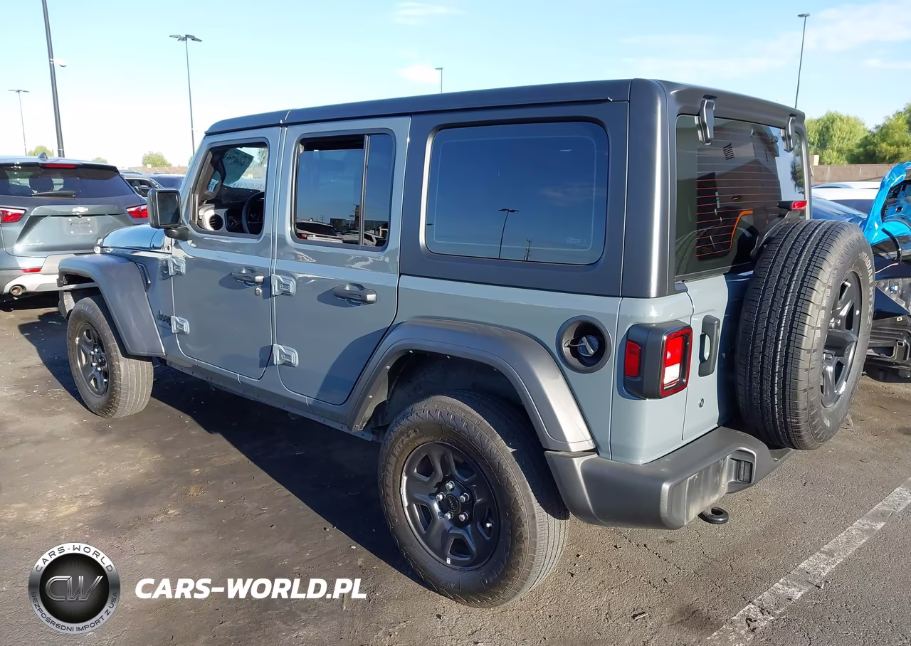 2024 Jeep Wrangler 4-Door Sport 4X4 VIN:1C4PJXDG5RW365571 - 3