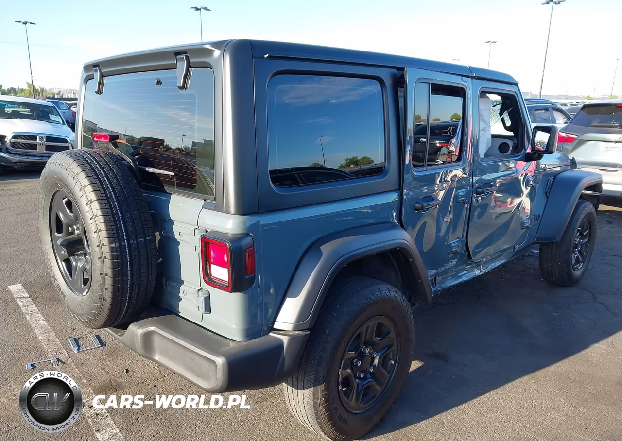 2024 Jeep Wrangler 4-Door Sport 4X4 VIN:1C4PJXDG5RW365571 - 4