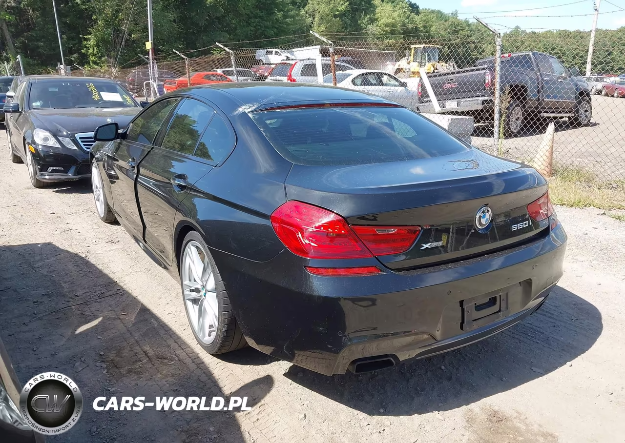 2016 BMW 650I Gran Coupe xDrive VIN:WBA6D6C55GG387653 - 3