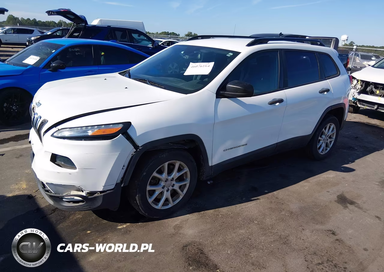 2015 Jeep Cherokee Sport VIN:1C4PJLAB9FW731190 - 2