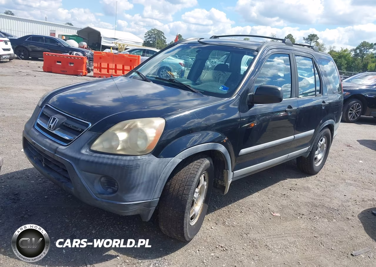 2005 Honda Cr-V Lx VIN:SHSRD78555U324843 - 2