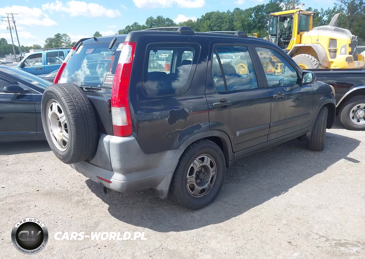 2005 Honda Cr-V Lx VIN:SHSRD78555U324843 - 4