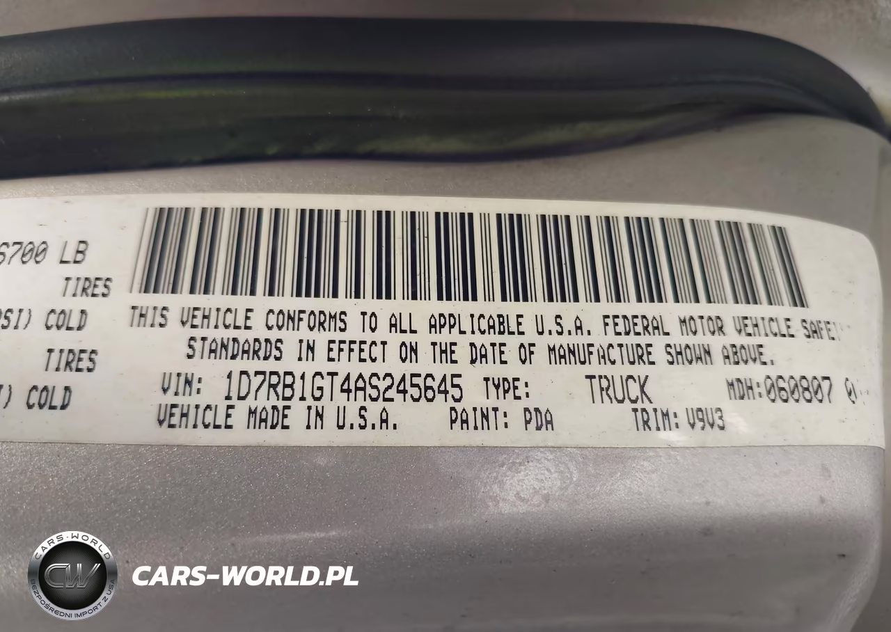 2010 Dodge Ram 1500 Slt-Sport-Trx VIN:1D7RB1GT4AS245645 - 9