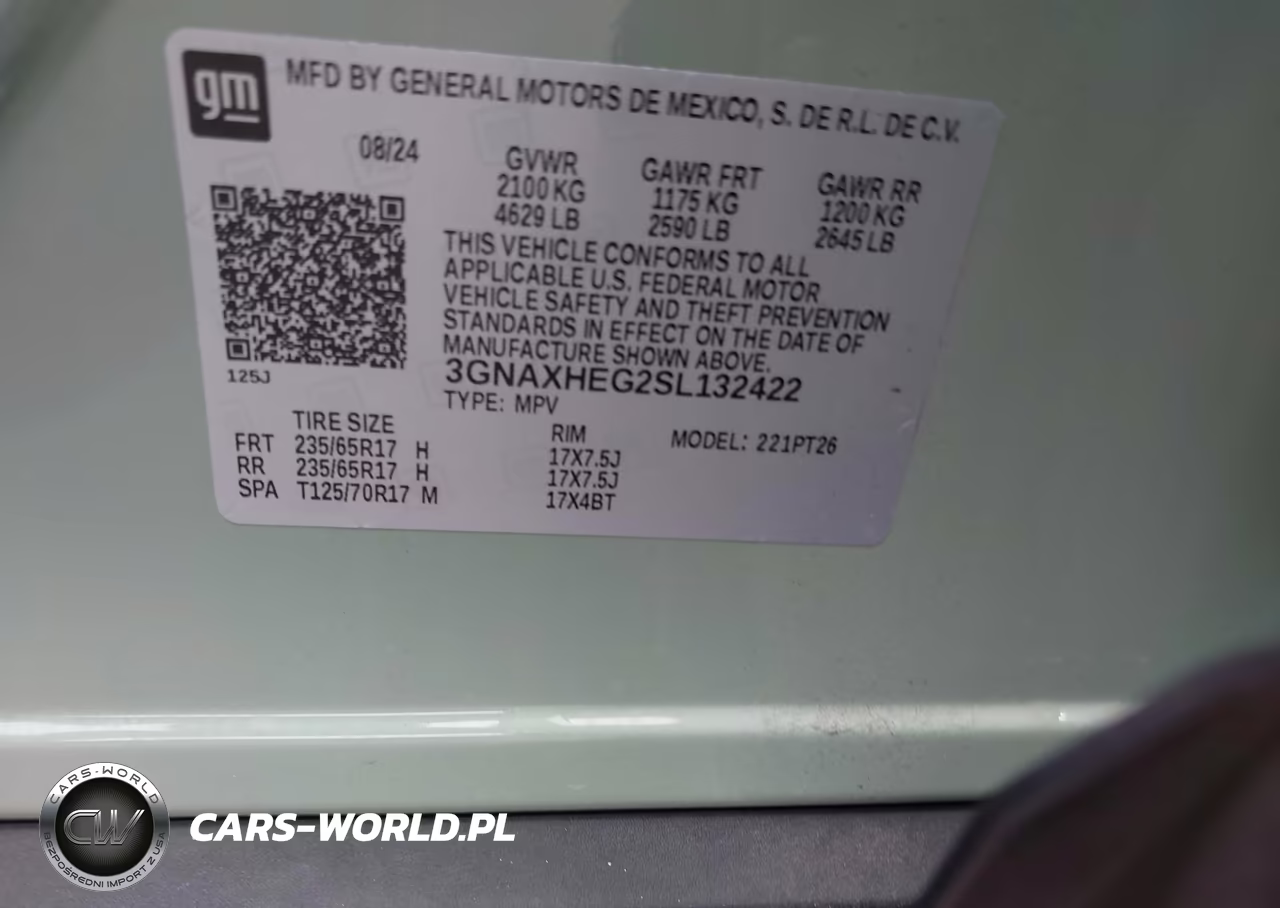 2025 Chevrolet Equinox Fwd Lt VIN:3GNAXHEG2SL132422 - 9