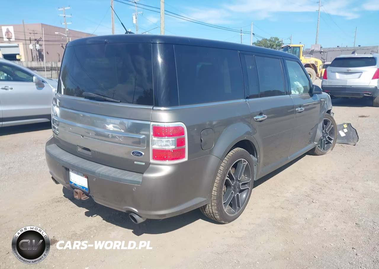 2013 Ford Flex Limited VIN:2FMHK6DT9DBD27288 - 4