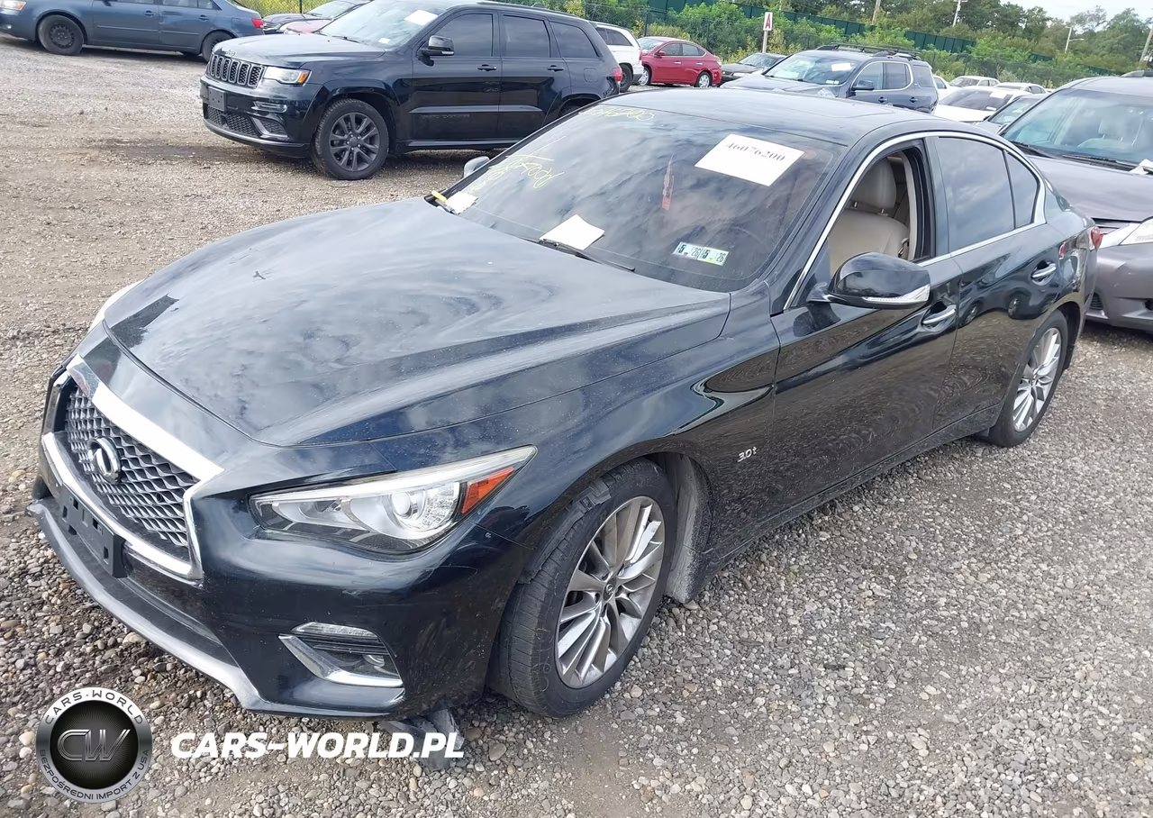 2018 Infiniti Q50 3.0T Luxe VIN:JN1EV7AR9JM430250 - 2