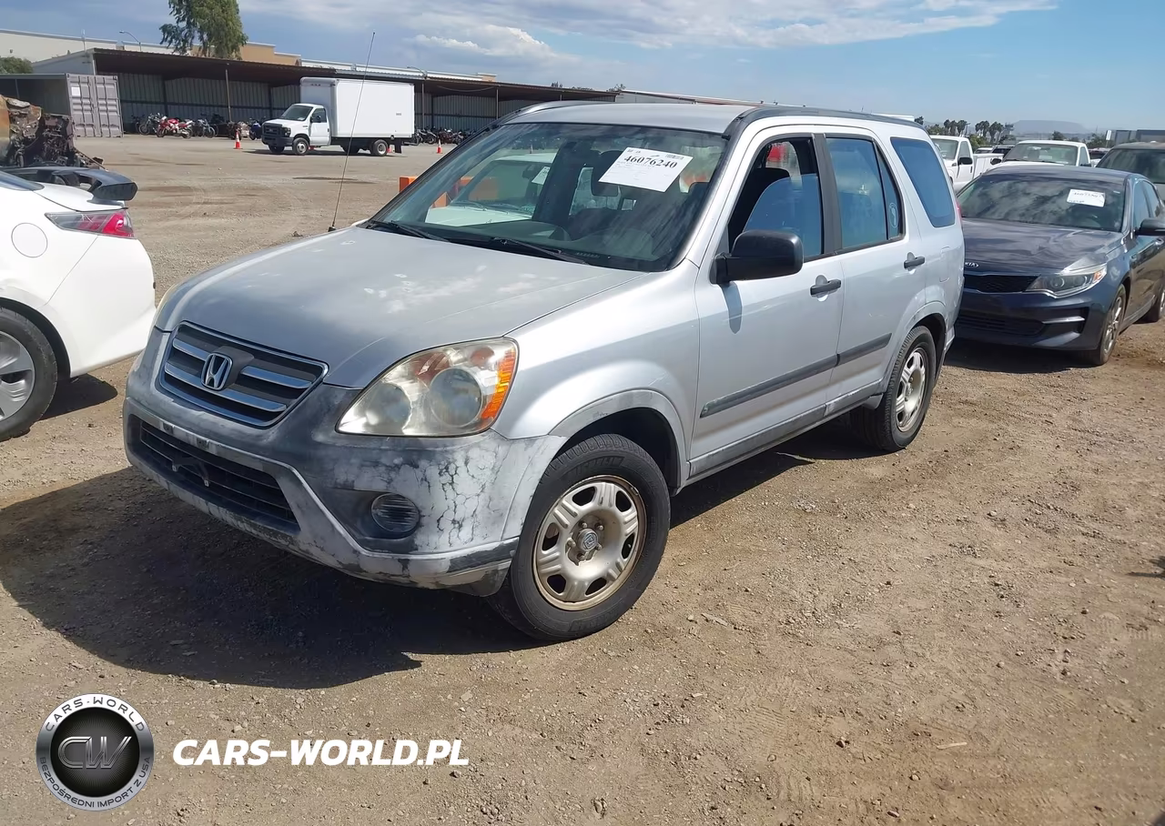 2006 Honda Cr-V Lx VIN:JHLRD78586C024562 - 2