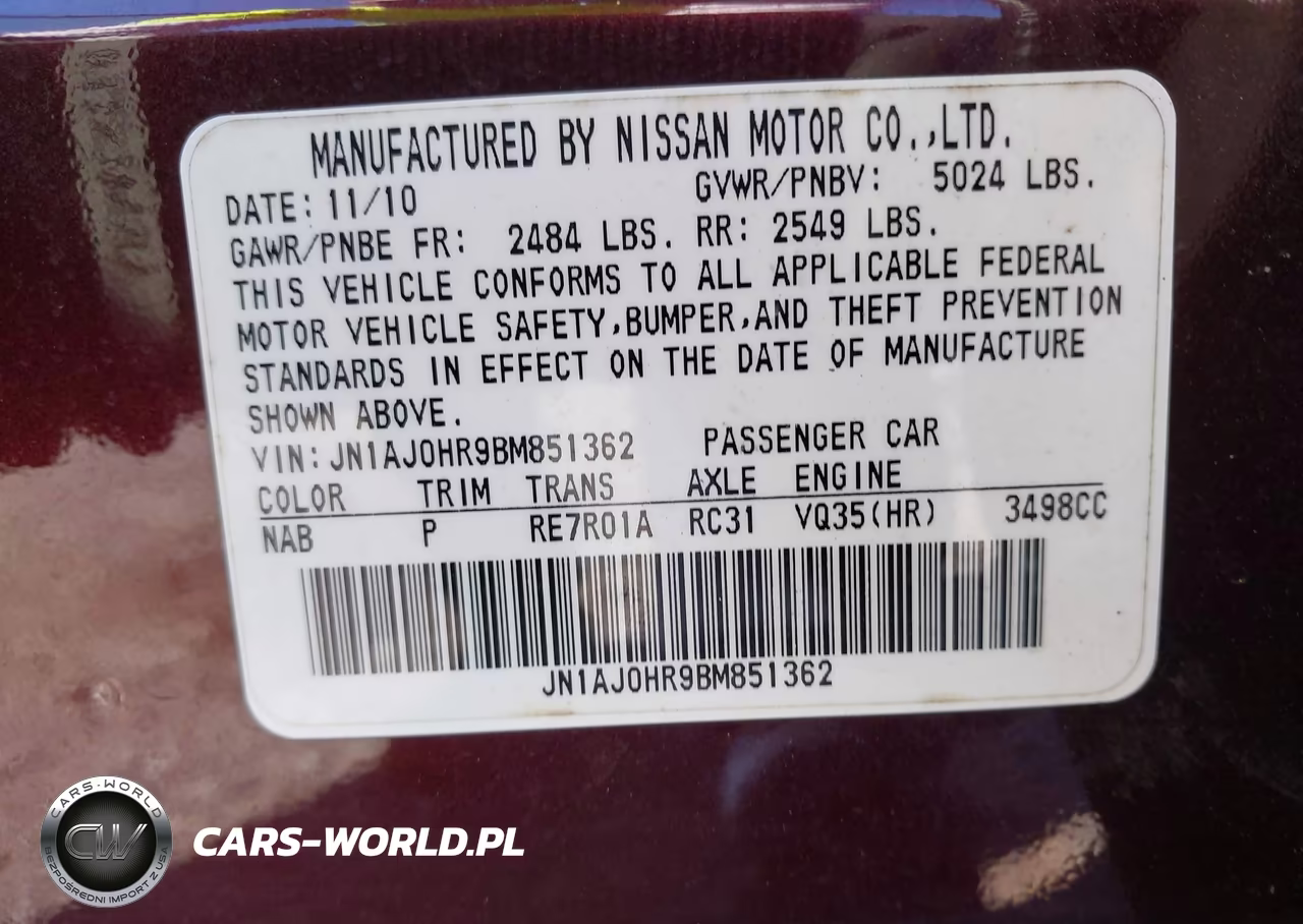 2011 Infiniti Ex35 Journey VIN:JN1AJ0HR9BM851362 - 9