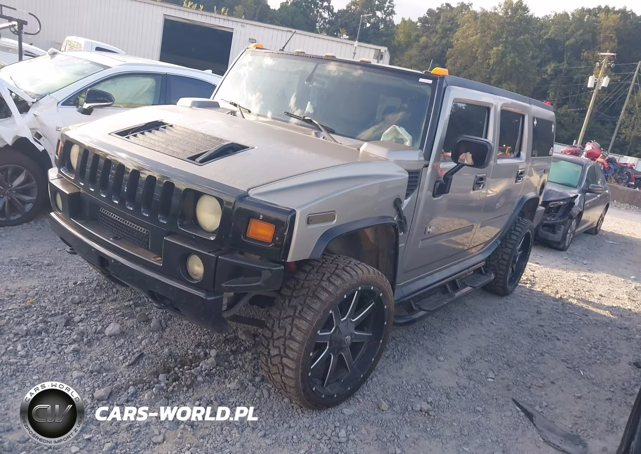 2003 Hummer H2 VIN:5GRGN23U13H129251 - 2