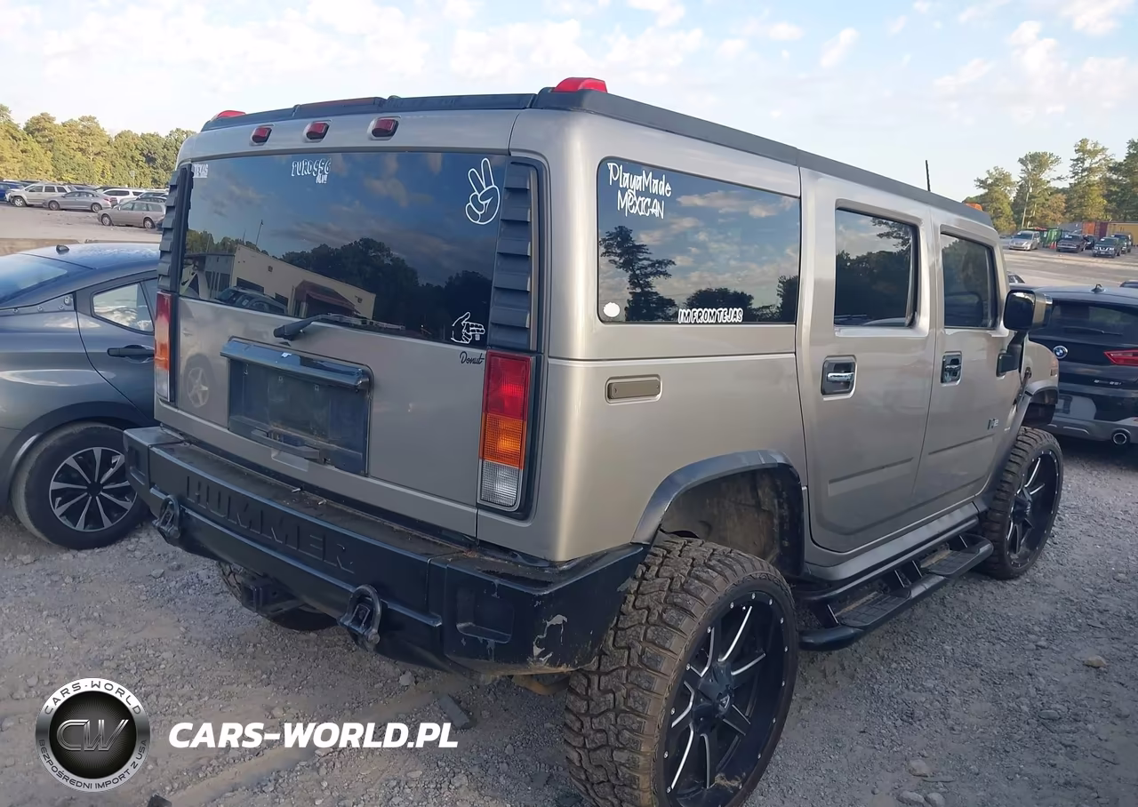 2003 Hummer H2 VIN:5GRGN23U13H129251 - 4