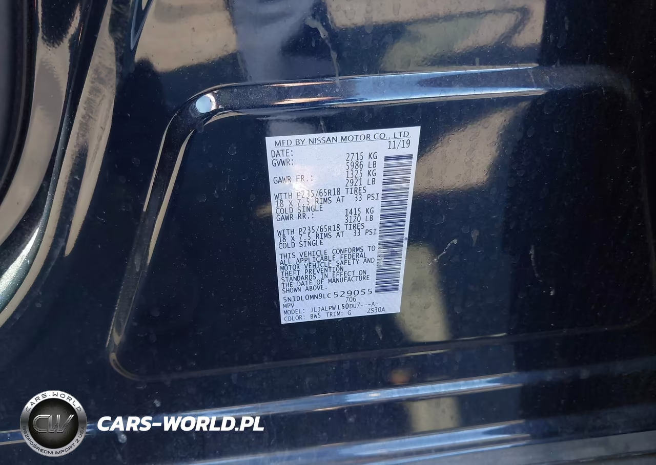 2020 Infiniti Qx60 Pure VIN:5N1DL0MN9LC529055 - 9