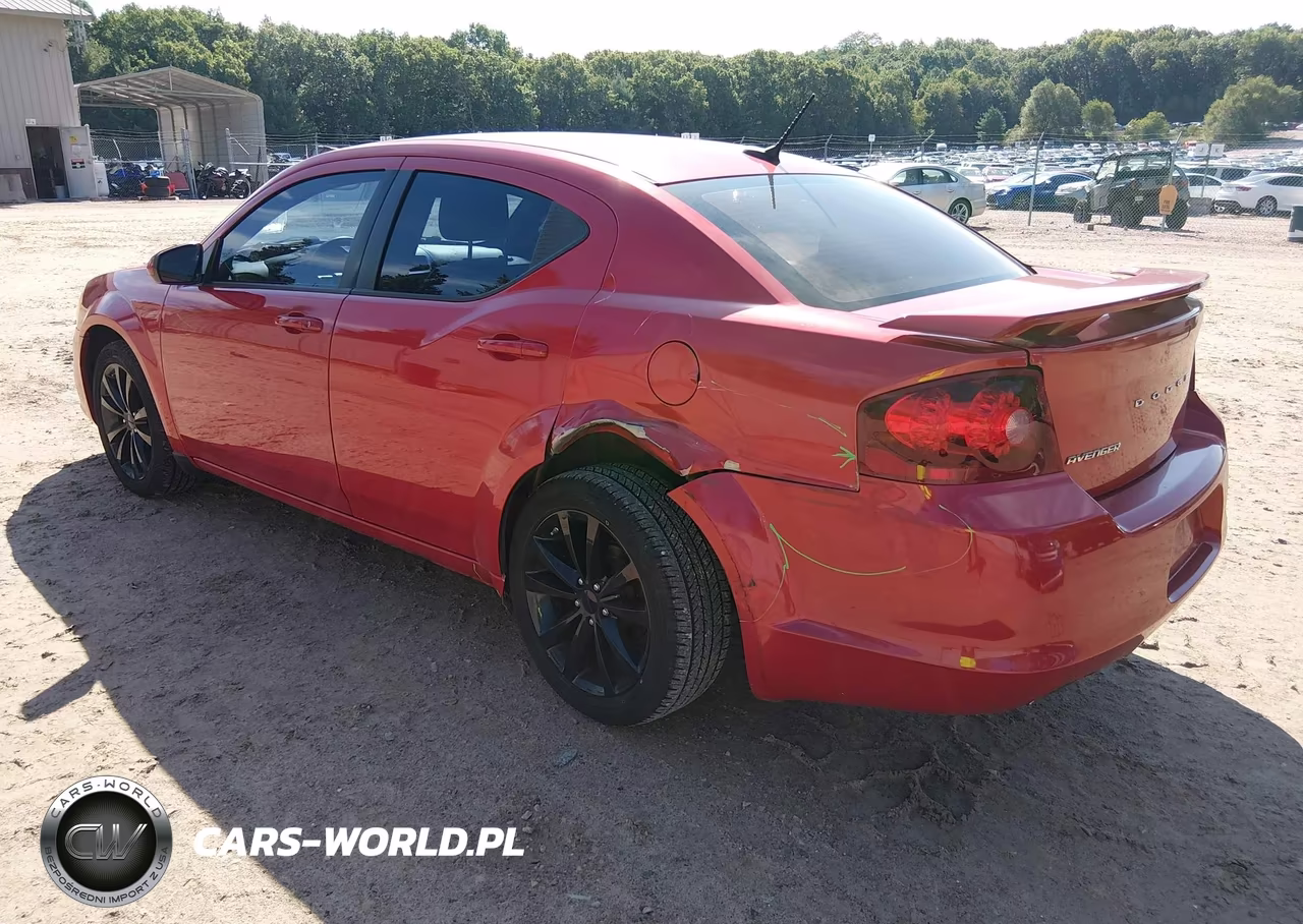 2014 Dodge Avenger Sxt VIN:1C3CDZCG7EN217977 - 3