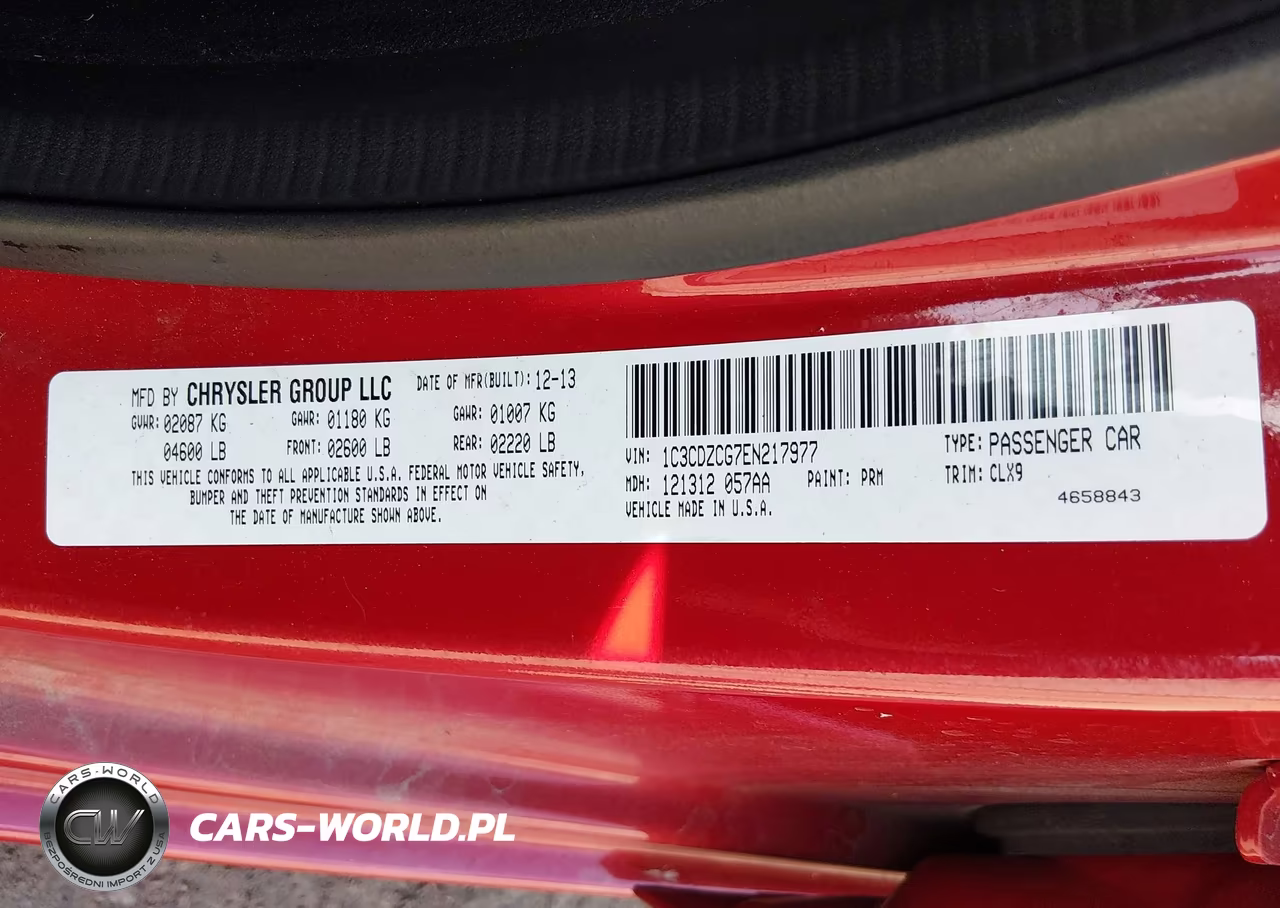 2014 Dodge Avenger Sxt VIN:1C3CDZCG7EN217977 - 9
