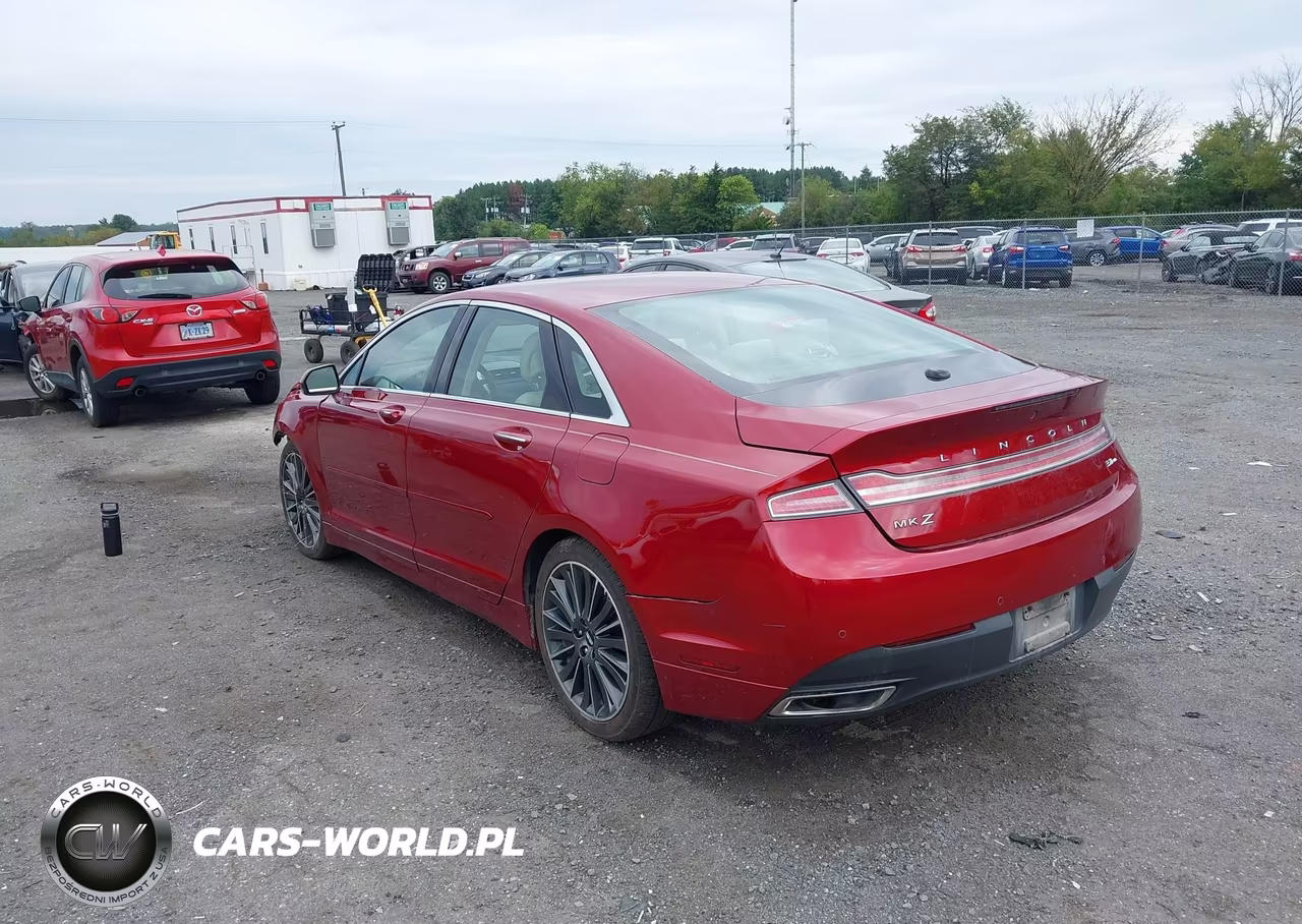 2016 Lincoln Mkz VIN:3LN6L2JK8GR606536 - 3