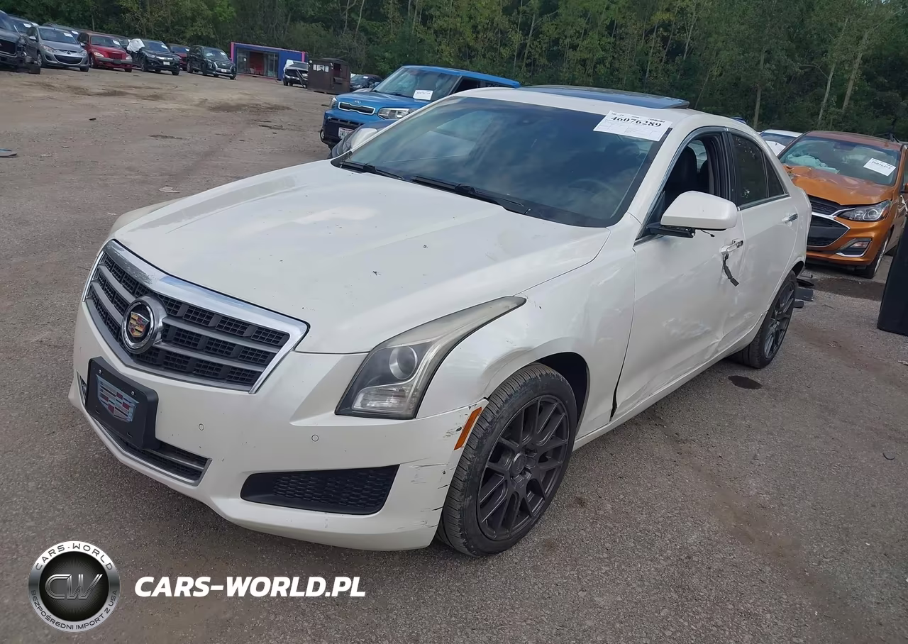 2013 Cadillac Ats Luxury VIN:1G6AH5RX4D0153094 - 2