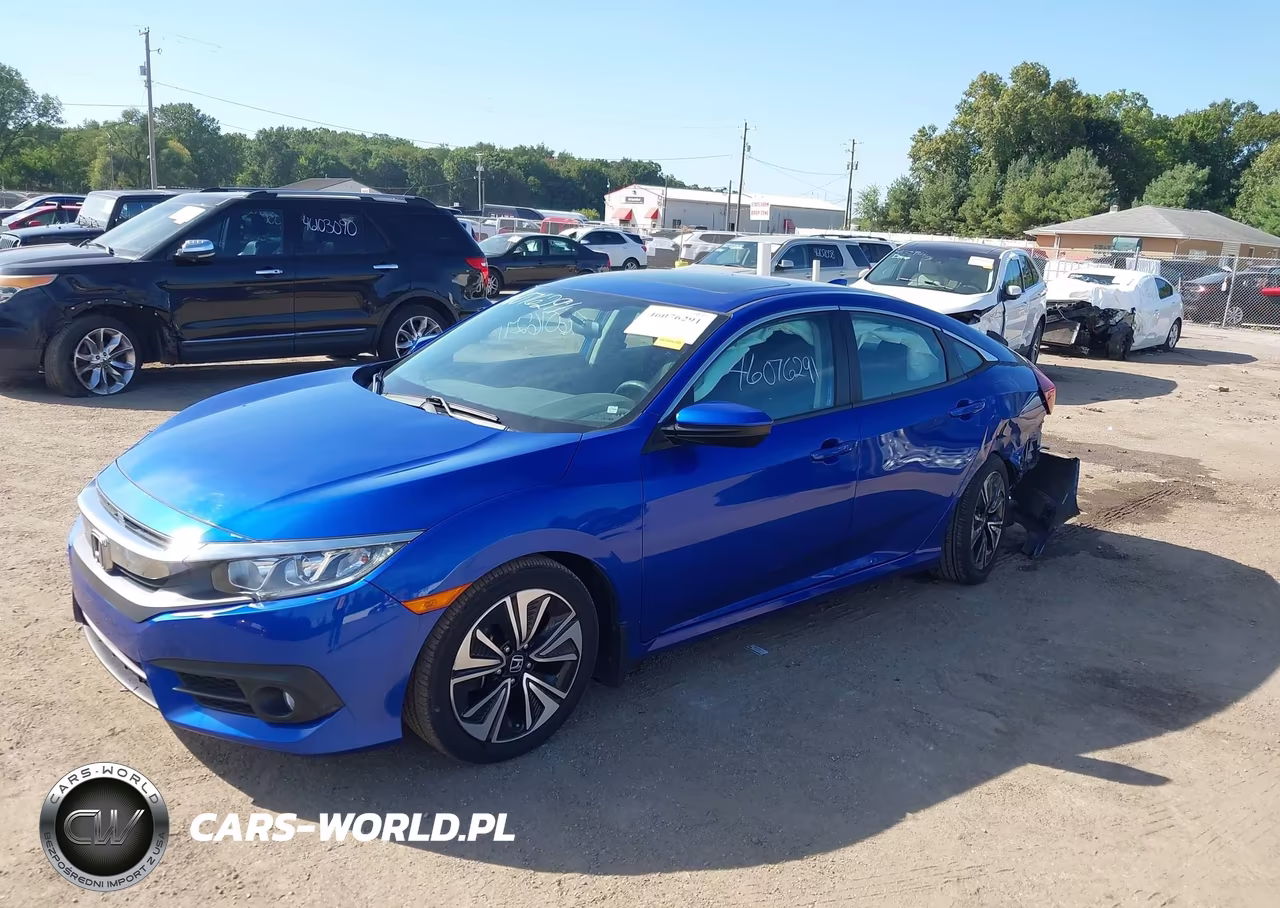 2018 Honda Civic Ex-T VIN:2HGFC1F37JH644103 - 2